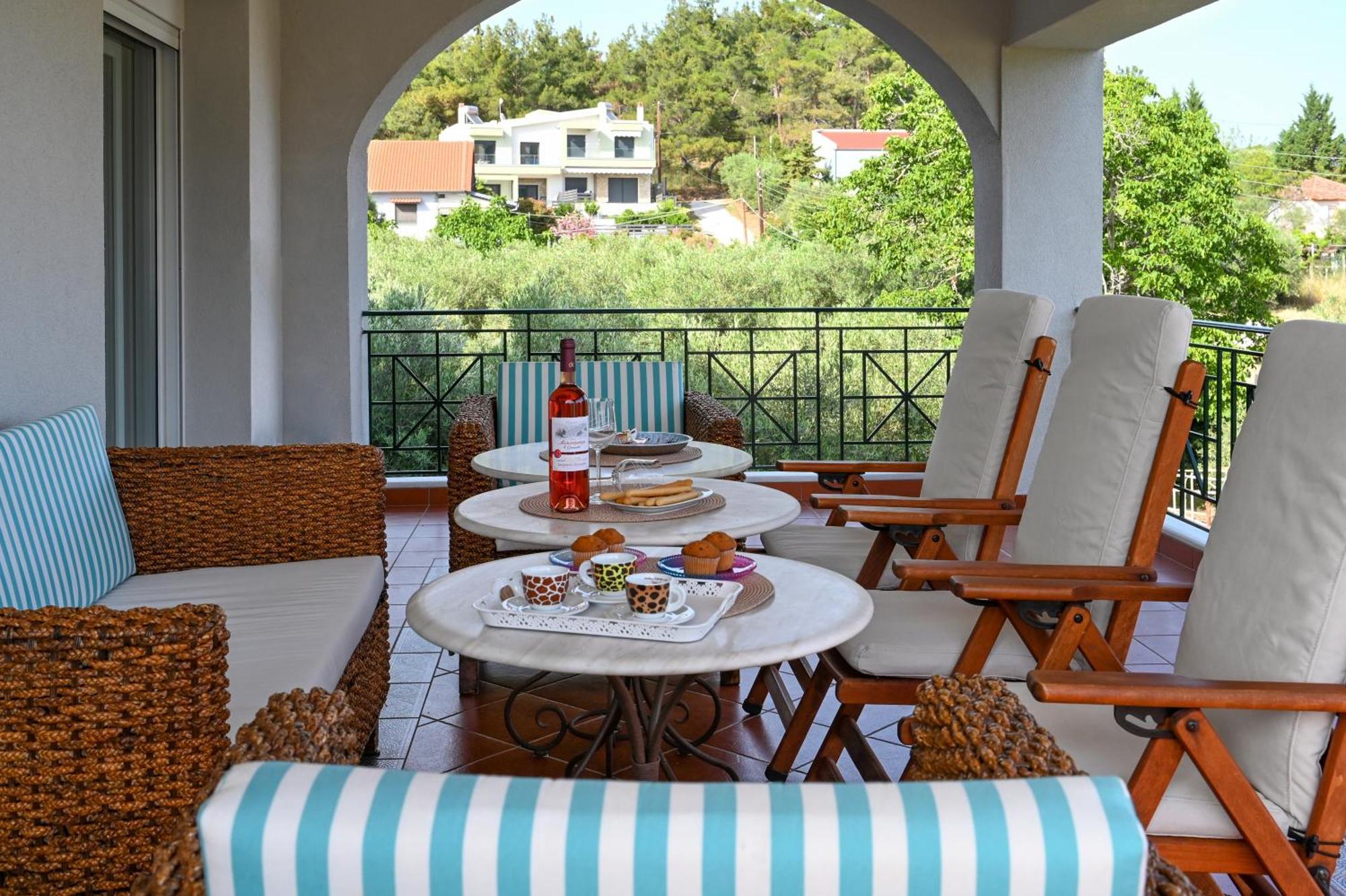 "Kochili Villa" Luxury Villa Agios Andreas  Экстерьер фото